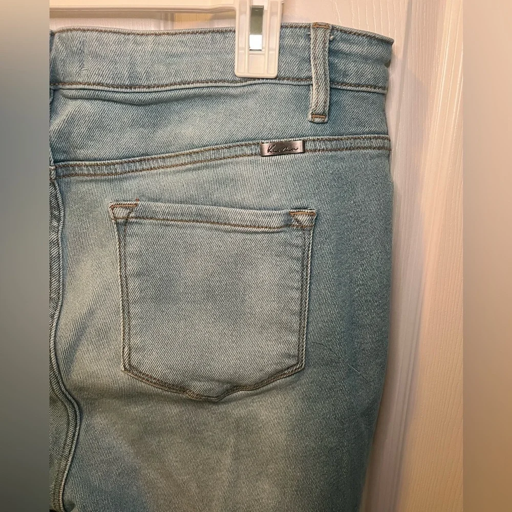 Kancan Distressed Light Blue Women's Jeans Size XL